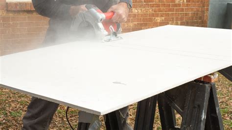 how to cut out an electrical box in backer board|how to cut holes in cement board.